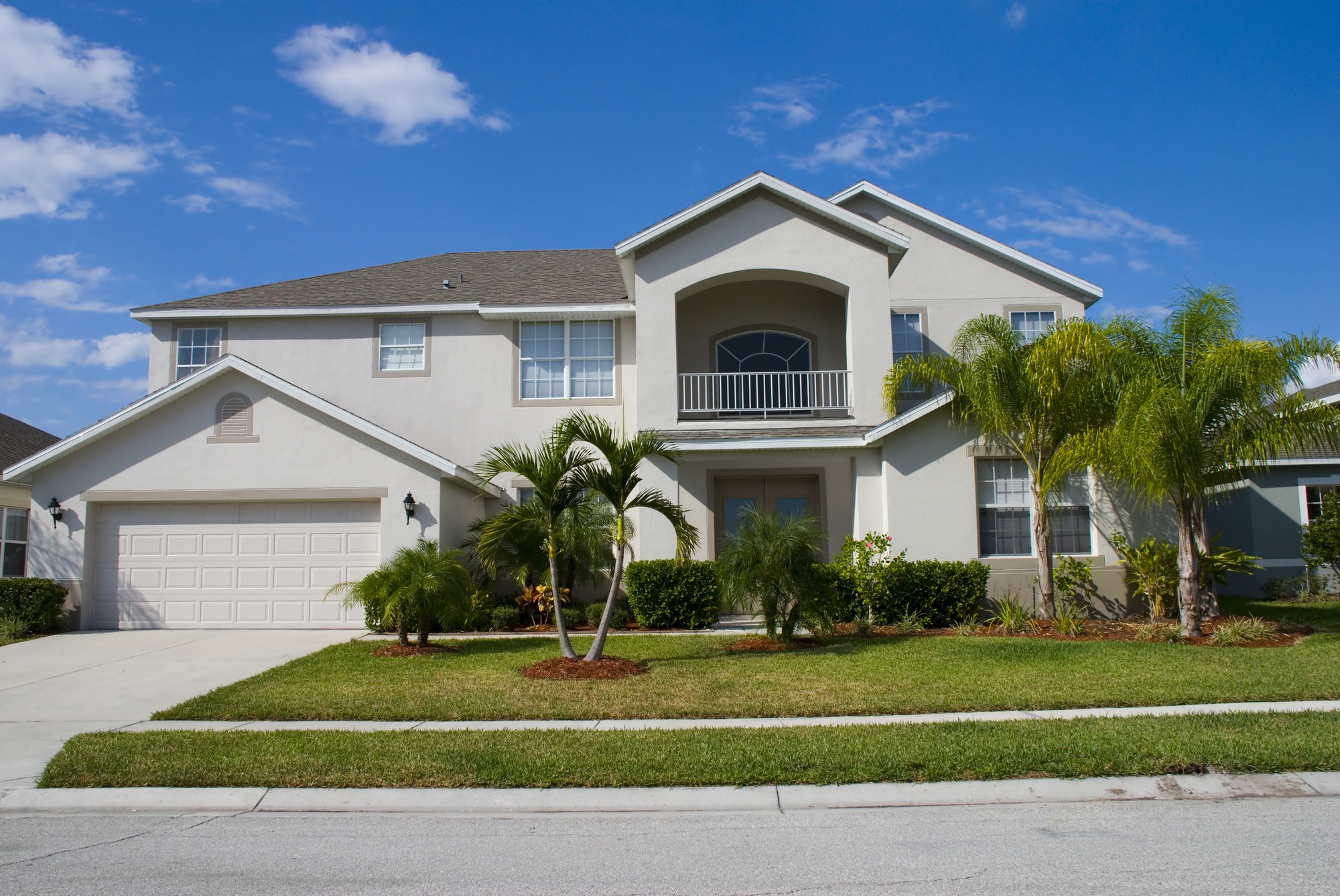 Rural Home on a sunny day in Florida